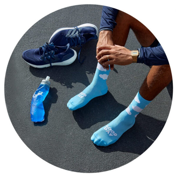 Pacific and Co Blue Cloud Socks - Image 4